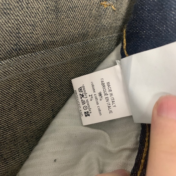 Ottod'ame Gold Jeans - Picture 4 of 4